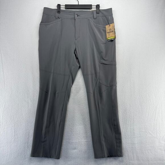 Magellan Outdoors pants Womens 16 Gray Water Repel Adventure Packpacker Trek NEW - Picture 1 of 10